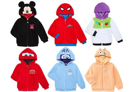 Character Toddler Plush Hoodie