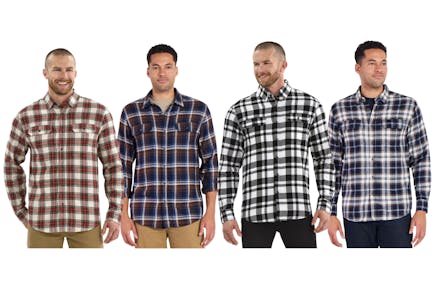 George Men's Flannel Shirt