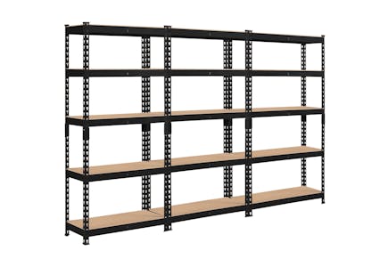 Alden Design Storage Shelf Set