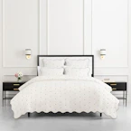 Scalloped Edge 3-Piece Quilt Set