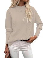 Women's Mock Neck Sweater
