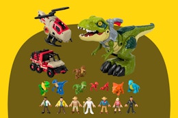 Hot Deal: $25 Jurassic Park Dinosaur Playset at Walmart (Reg. $119.99) card image