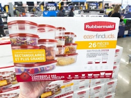 26-Piece Rubbermaid Food Storage Set, Only $8 at Walmart (Will Sell Out) card image