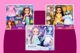 Shoppers Are Freaking Out Over These $13 Princess Doll Sets at Walmart card image