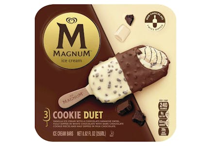 Magnum Cookie Duet Bars