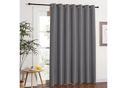 Sliding Door Curtain Panel