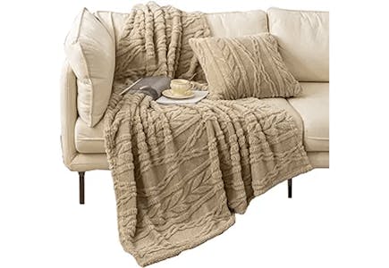 Sherpa Throw Blanket