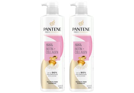 2 Pantene Pro-V Miracles Shampoos