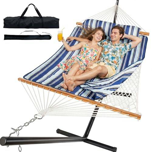 Double Hammock with Stand