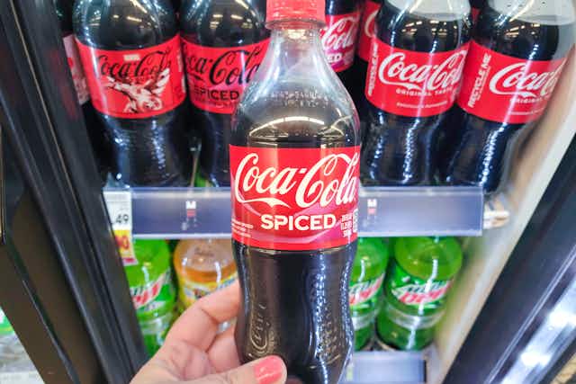 Free Coca-Cola Spiced Soda at Kroger card image