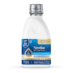2 Similac Infant Formula Bottles