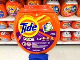 Tide Pods 112-Count Containers, as Low $15.16 Each on Amazon (Reg. $27.24) card image