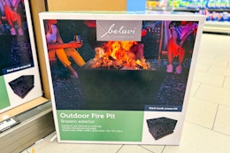 Aldi’s Latest Outdoor Find: Fire Pit for $49.99 ($100 on Amazon) card image