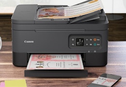 Canon Wireless Inkjet Printer Drops to $79 on Amazon card image