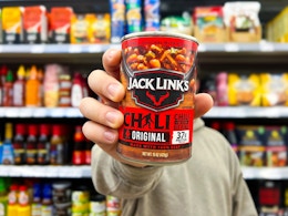 B1G4 Free Jack Link's Chili Cans With a Rebate at Walmart card image