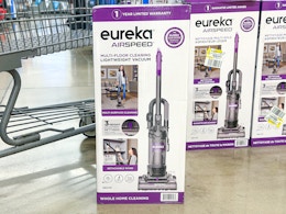 Eureka vacuum in Walmart store