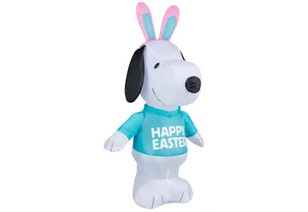 Easter Snoopy Inflatable