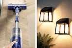 vacuum and solar lights