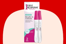 Hurry — Pay Just $1 for a First Response Pregnancy Test at Target card image