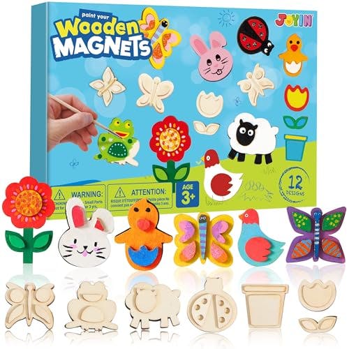 Wooden Magnet Painting Kit