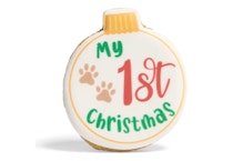 Merry Makings Christmas Dog Cookie