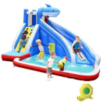 Costway Inflatable Water Slide