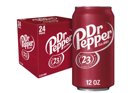 Dr Pepper Soda 24-Pack