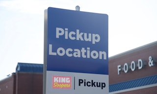 King Soopers Pickup Sign