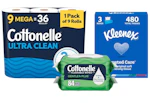 2 Cottonelle + 1 Kleenex