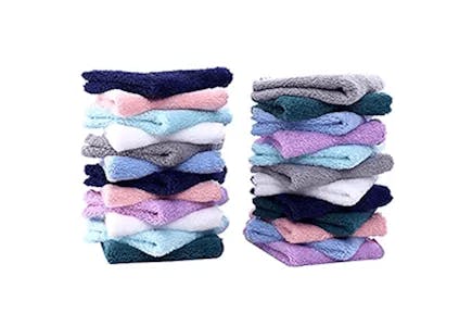 2 Baby Washcloths 24-Packs