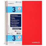 Top Flight 3-Subject Notebook