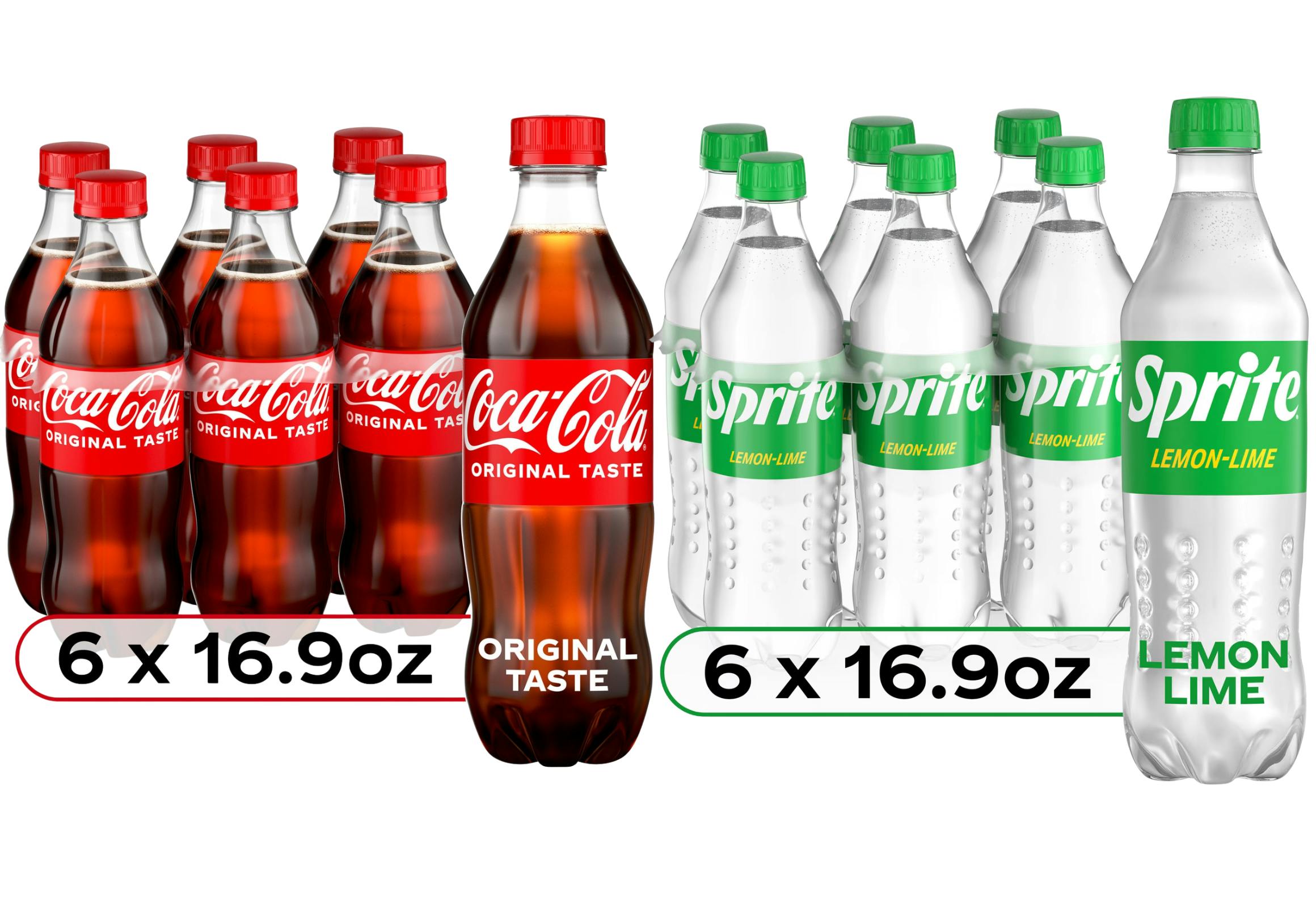 4 Coca-Cola + 4 Sprite 6-Packs