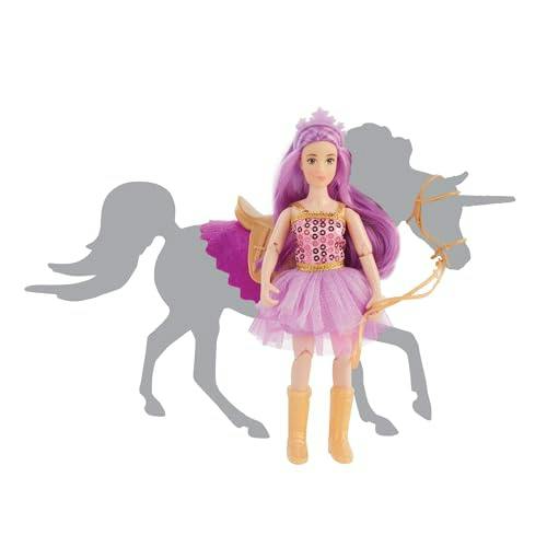 Unicorn Rider with Tack