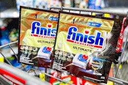 BOGO Free Finish Ultimate Dishwasher Tabs at CVS — Just $5 Each card image