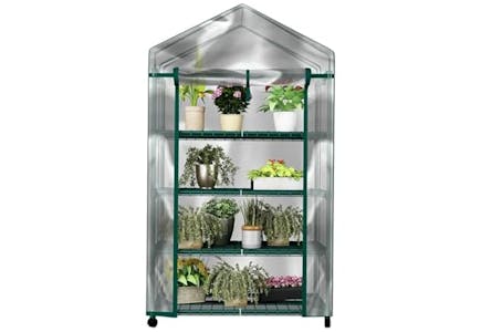 4-Tier Mini Greenhouse