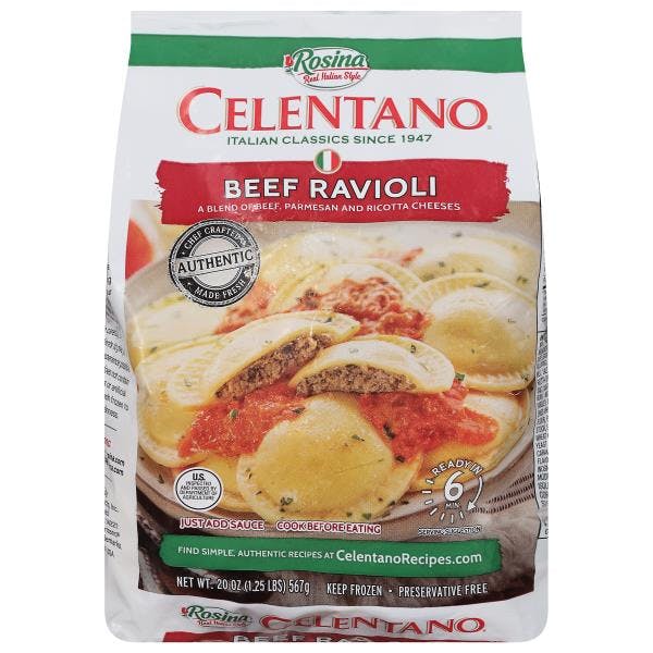 2 Celentano Beef Raviolis