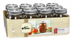 Kerr Mason Jars 12-Pack