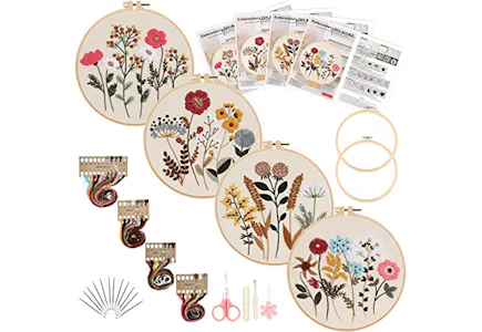 Beginner Embroidery Kit