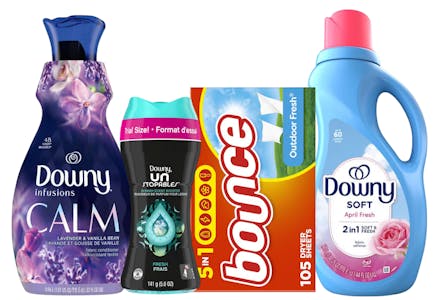 4 P&G Laundry Products