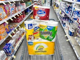 Bounty, Charmin, and Puffs Products: Buy 4 for $3.99 Each at Walgreens card image