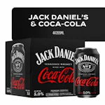 Coca-Cola & Jack Daniel's 4-Pack