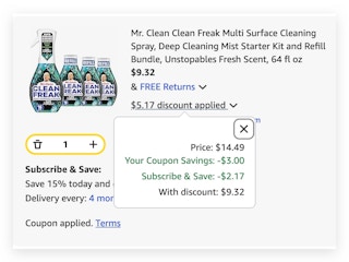 Mr. Clean Clean Freak Multi Surface Cleaning Spray,