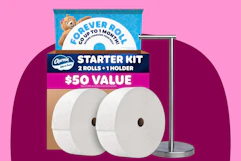 Charmin Forever Roll Starter Kit