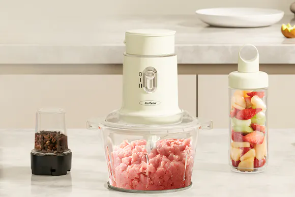  Electric Food Processor, Only $14.99 With Amazon Coupon (Reg. $49.99)