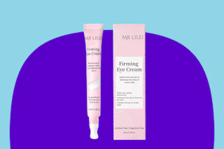 Firming Eye Cream, Under Eye Cream for Dark Circles & Wrinkles, Dendrobium Nobile Extract, Hyaluronic Acid & Peptides