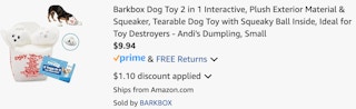 an amazon cart ending in $9.94