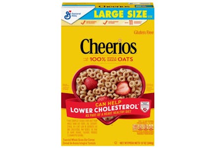 2 Cheerios Cereal Boxes