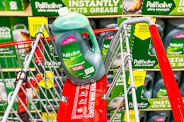palmolive dish soap in costco shopping cart