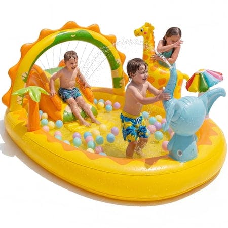 Inflatable Kiddie Pool Play Center