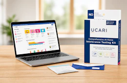 Lifestyle image of an intolerance test from UCARI
